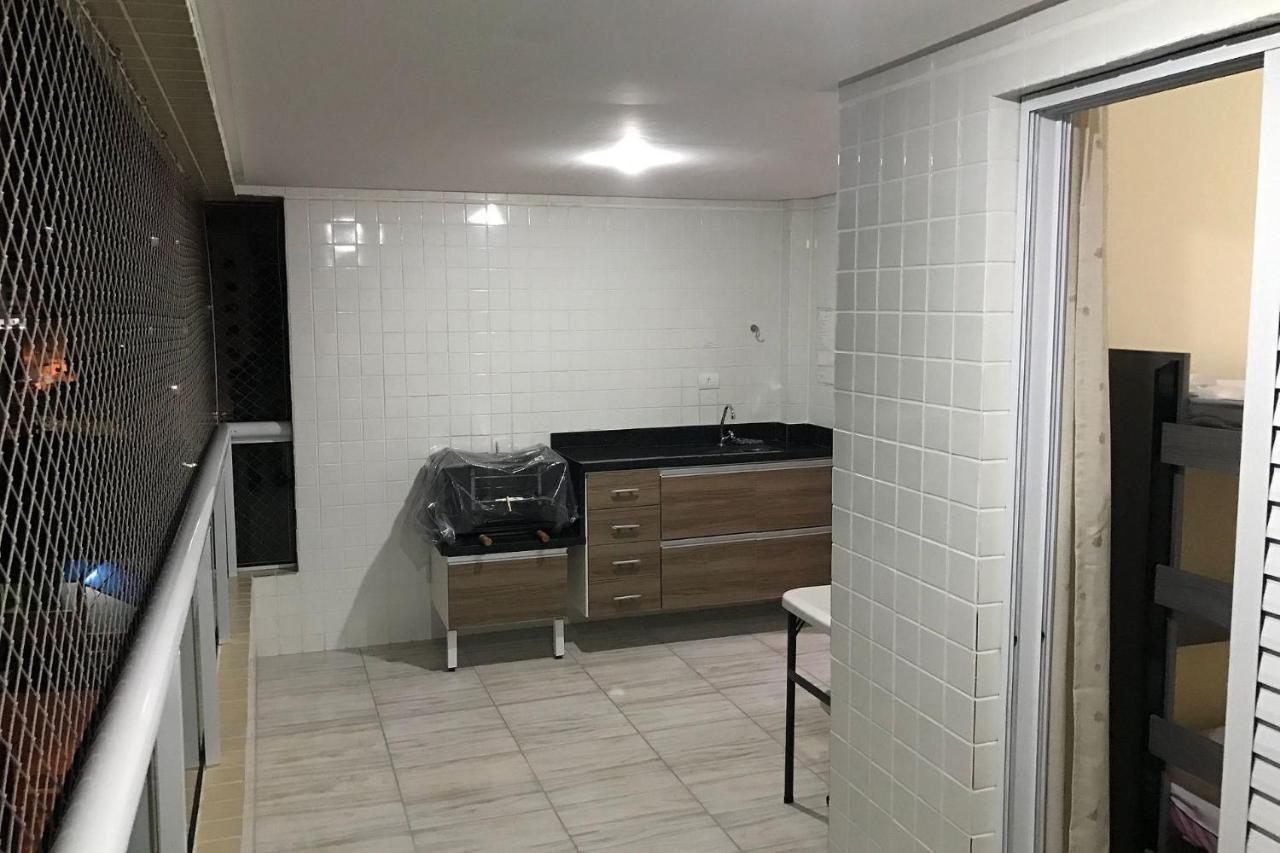 Apartamento No Canto Do Forte, Luxuoso E Confortavel, 2 Suites, Varanda Gourmet Praia Grande  Exterior foto